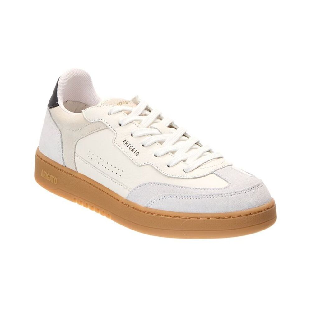 Axel Arigato Dice T-Toe Suede & Leather Sneaker, White